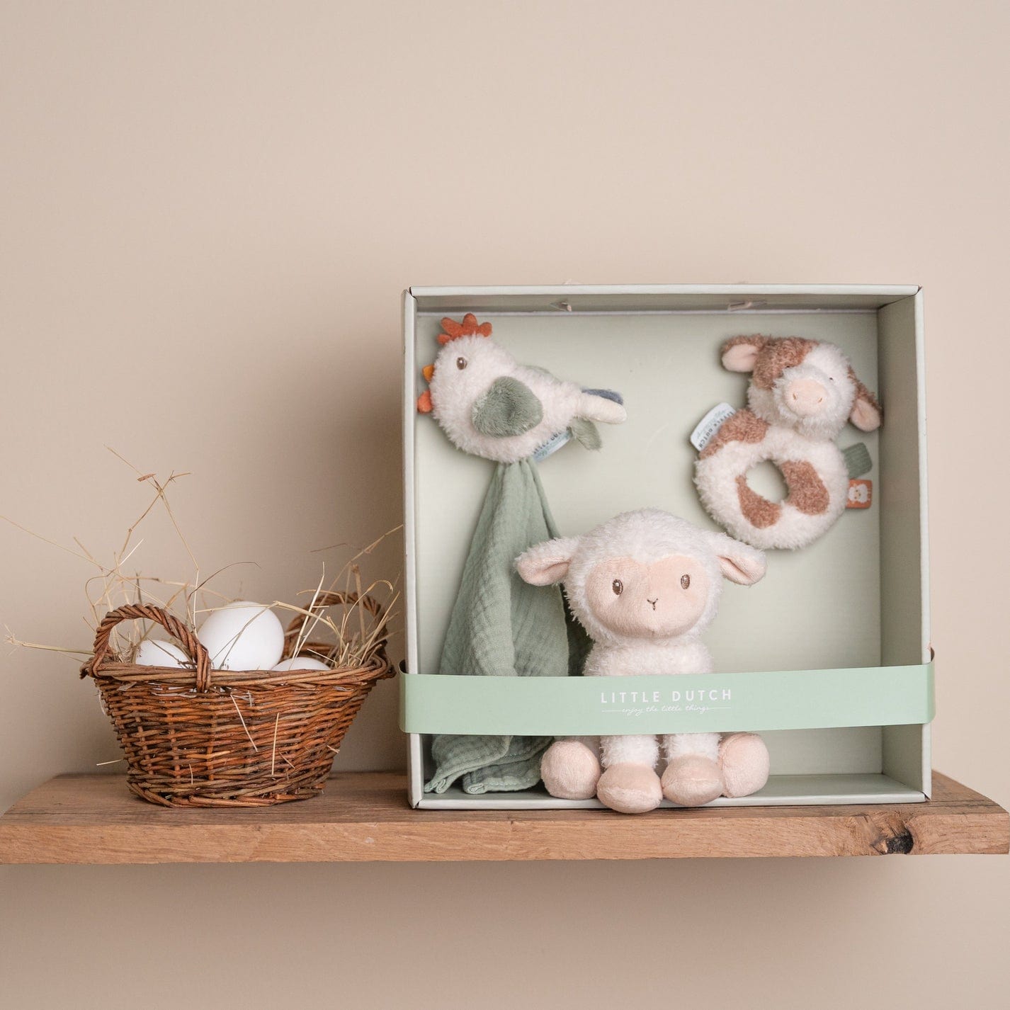 Little Dutch Baby Gift Box Little Dutch Little Farm Baby Gift Box