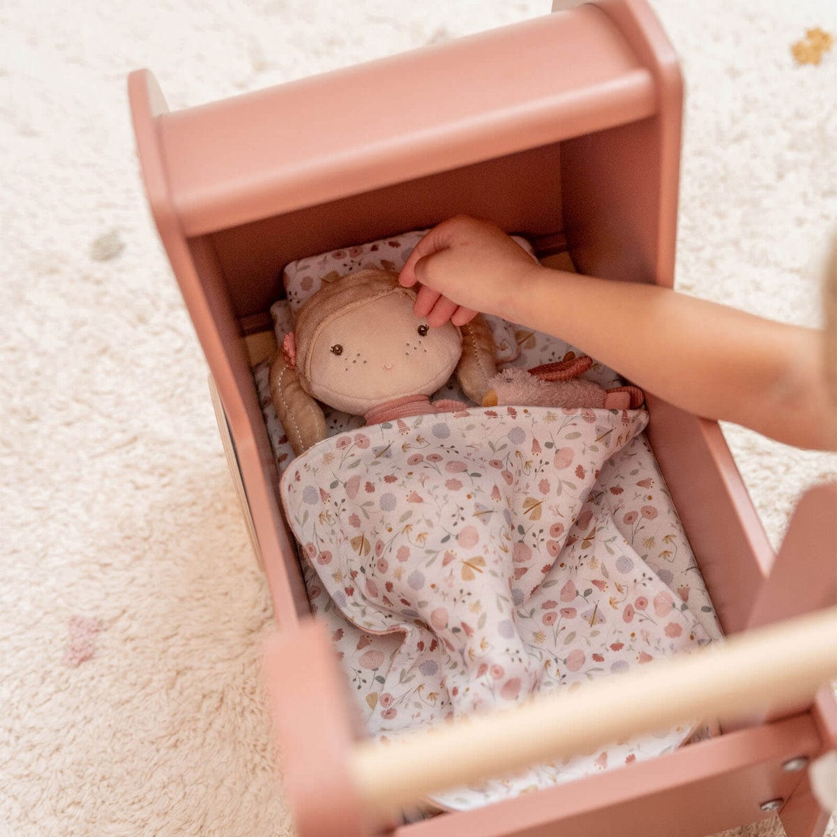 Little Dutch Doll Pram Little Dutch Wooden Pram With Doll