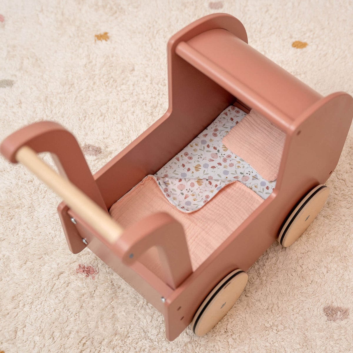 Little Dutch Doll Pram Little Dutch Wooden Pram With Doll