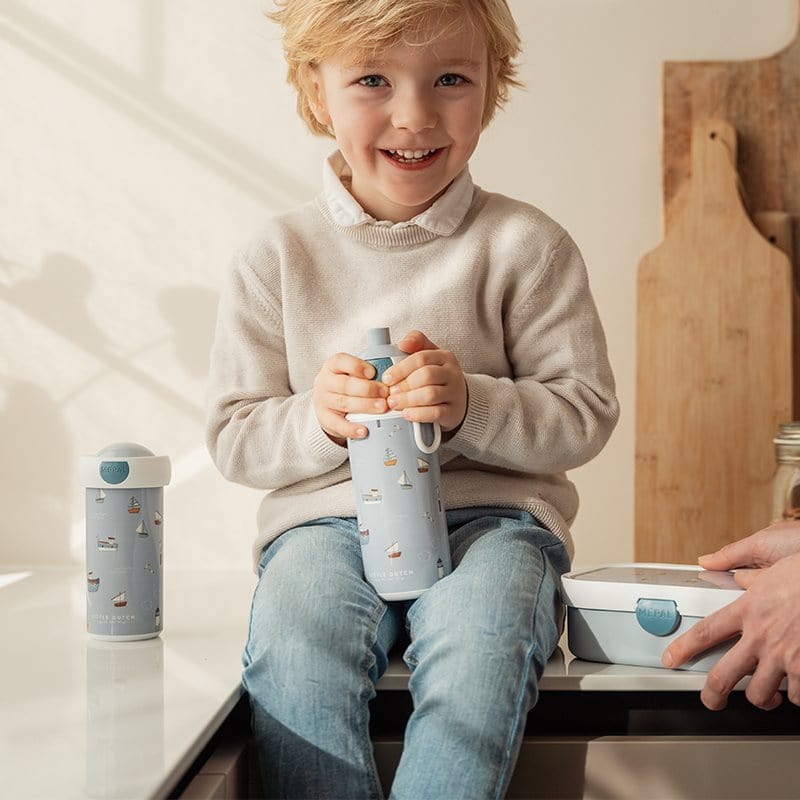 Little Dutch Drink Bottle Little Dutch x Mepal Pop-Up Drink Bottle (400ml) - Sailors Bay