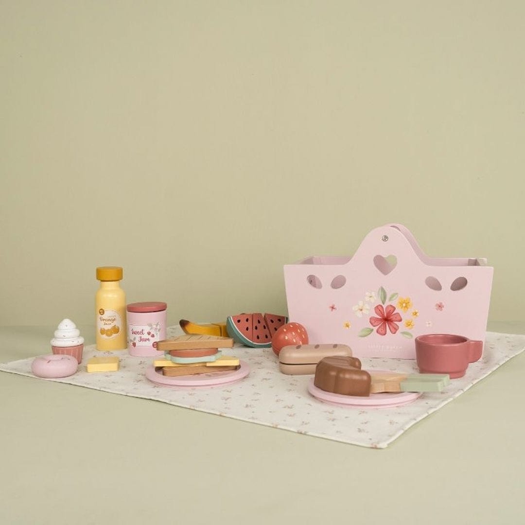 Little Dutch Picnic Play Set Little Dutch Wooden Picnic Set