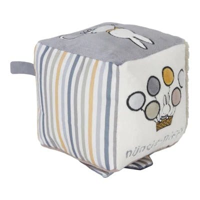 Little Dutch Sensory Activity Cube Little Dutch Soft Activity Cube Miffy Fluffy Green