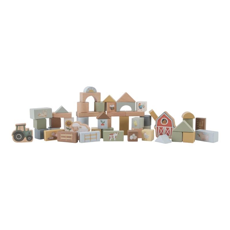 Little Dutch Shape Sorter Little Dutch Wooden Building Blocks (Little Farm)