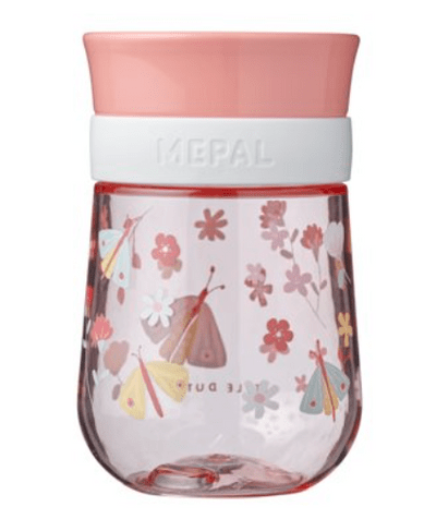 Little Dutch Sippy Cup Little Dutch Mepal 360 Trainer Cup - (Flowers & Butterflies)