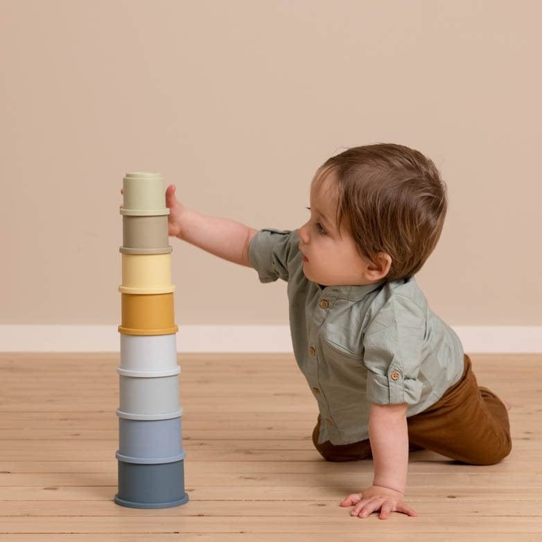 Little Dutch Stacking Cups Little Dutch Stacking Cups (Blue)