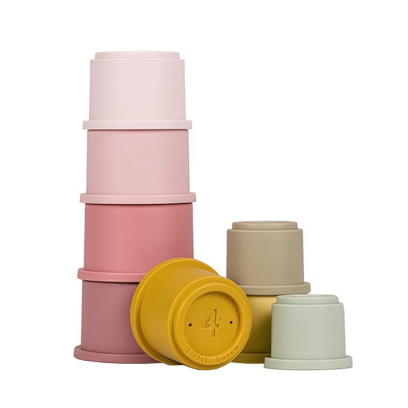 Little Dutch Stacking Cups Little Dutch Stacking Cups (Pink)