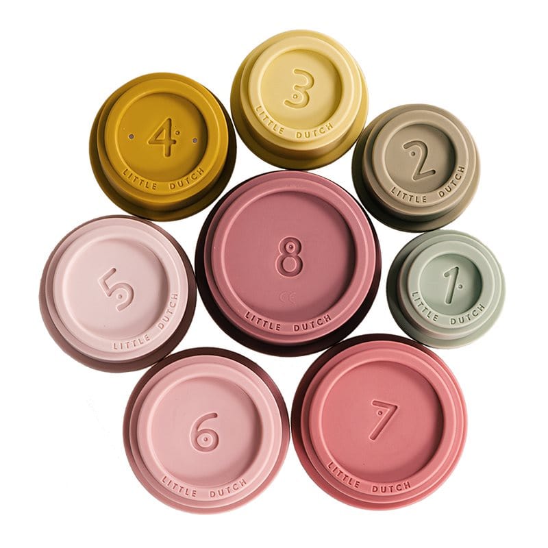 Little Dutch Stacking Cups Little Dutch Stacking Cups (Pink)