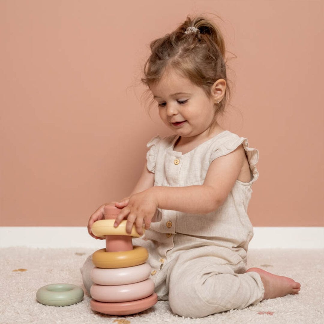 Little Dutch Stacking Rings Little Dutch Stacking Rings (Pink)