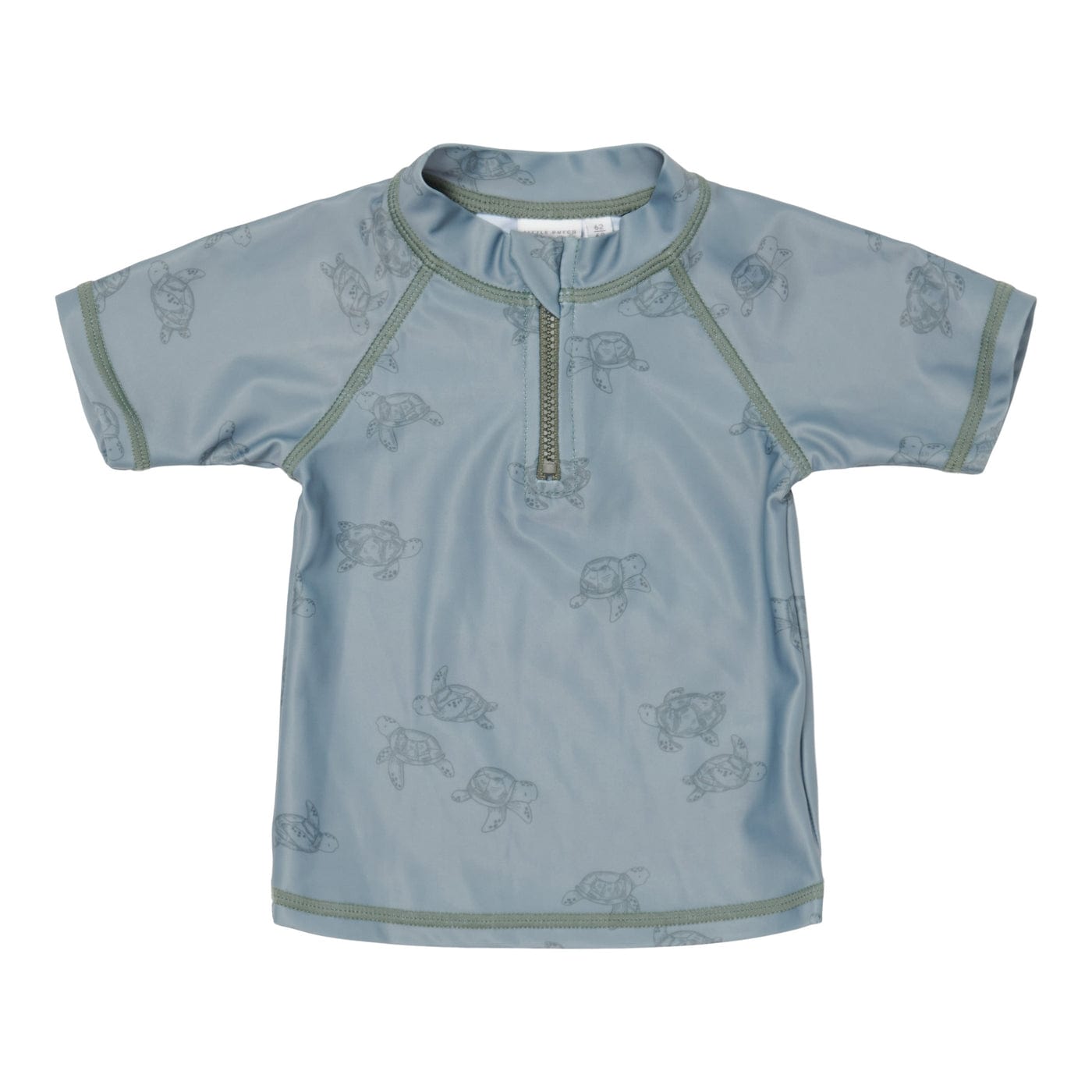 Little Dutch Sunsuit Little Dutch Swim T-Shirt Short Sleeve (Turtle Island Olive)