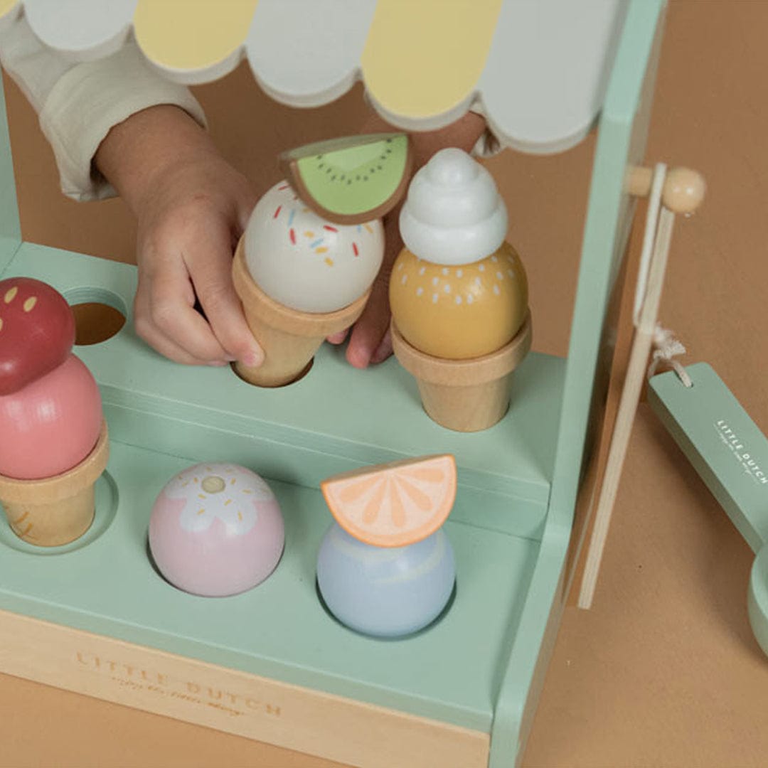 Little Dutch Toy Ice Cream Shop Little Dutch Wooden Ice Cream Shop Playset