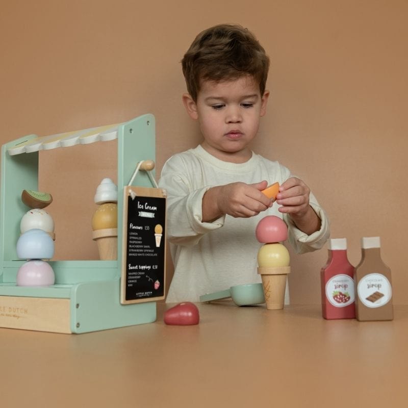 Little Dutch Toy Ice Cream Shop Little Dutch Wooden Ice Cream Shop Playset