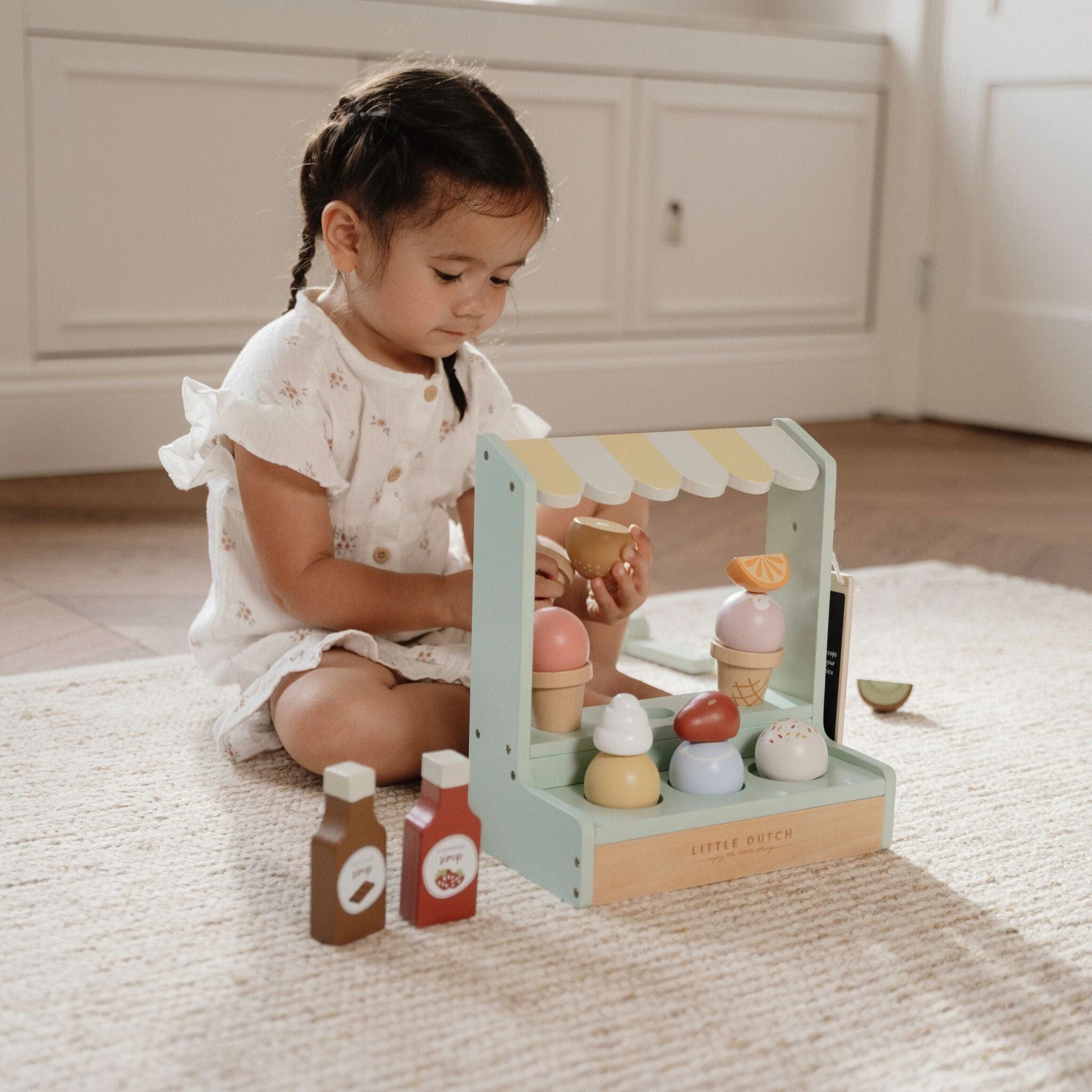 Little Dutch Toy Ice Cream Shop Little Dutch Wooden Ice Cream Shop Playset