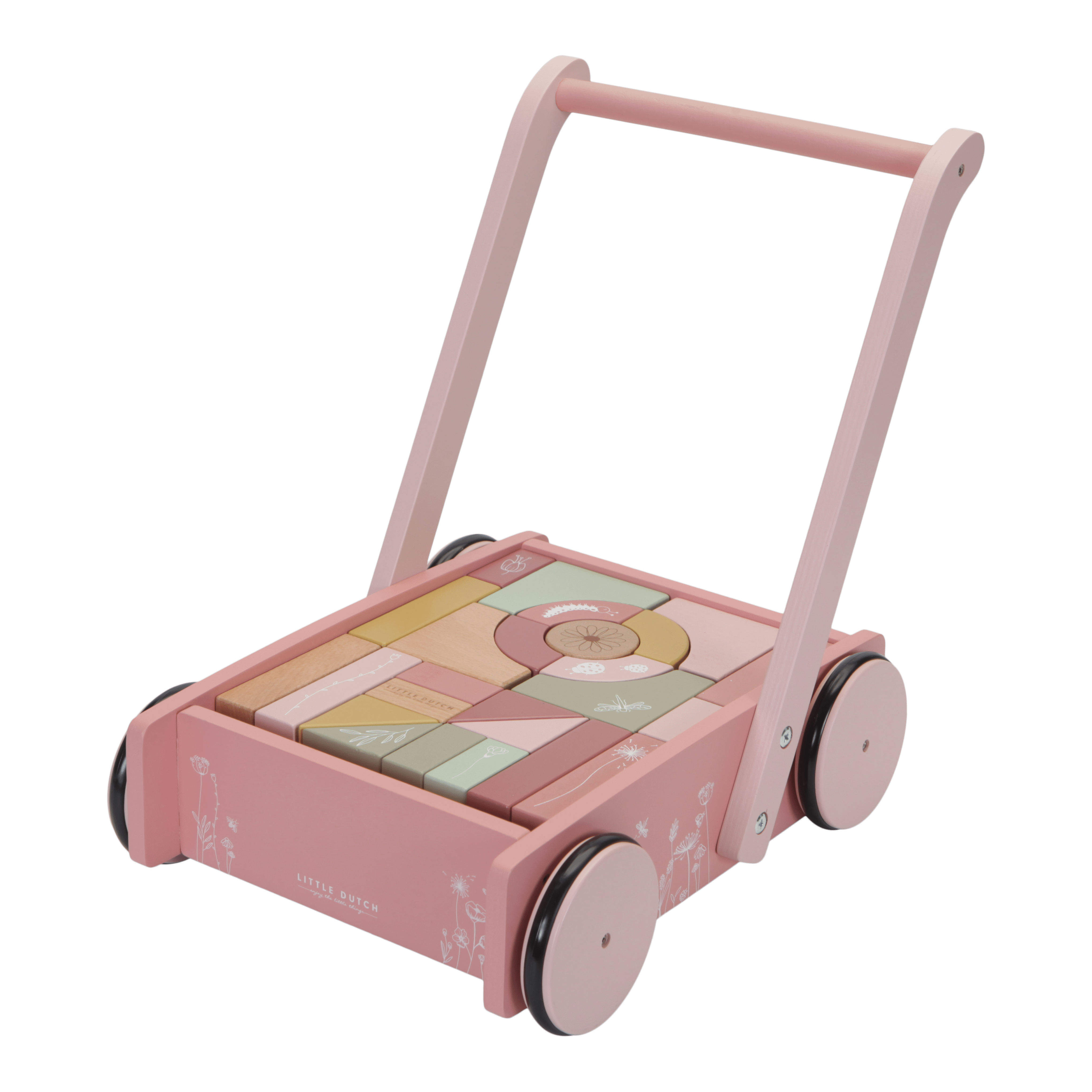 Little Dutch Trolley Block trolley (Flowers)