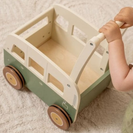 Little Dutch Walker Little Dutch Wooden Walker Wagon (Mint Green)