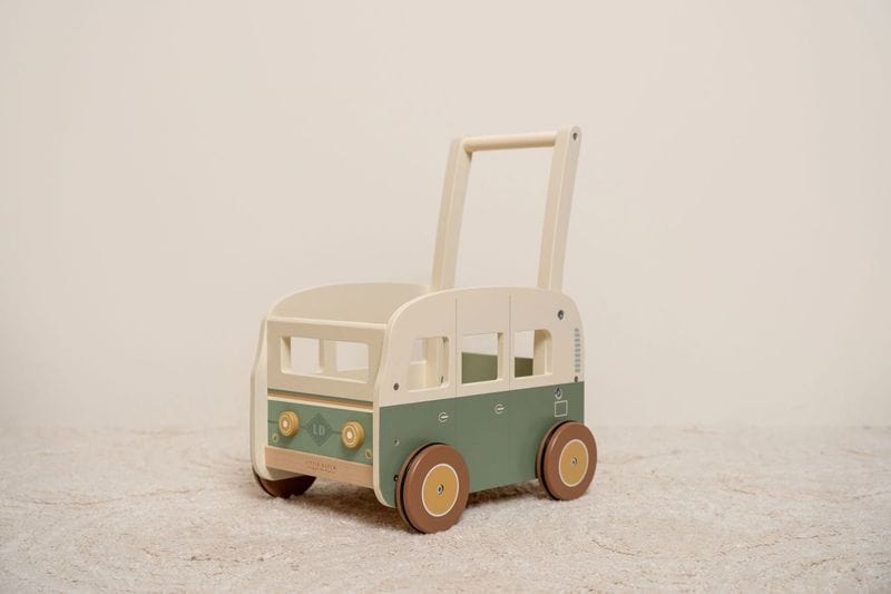 Little Dutch Walker Little Dutch Wooden Walker Wagon (Mint Green)