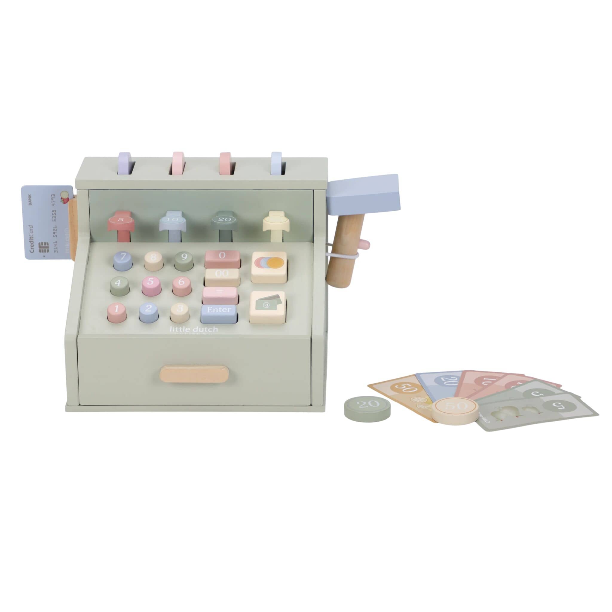 Little Dutch Wooden Cash Register Little Dutch Cash Register Playset