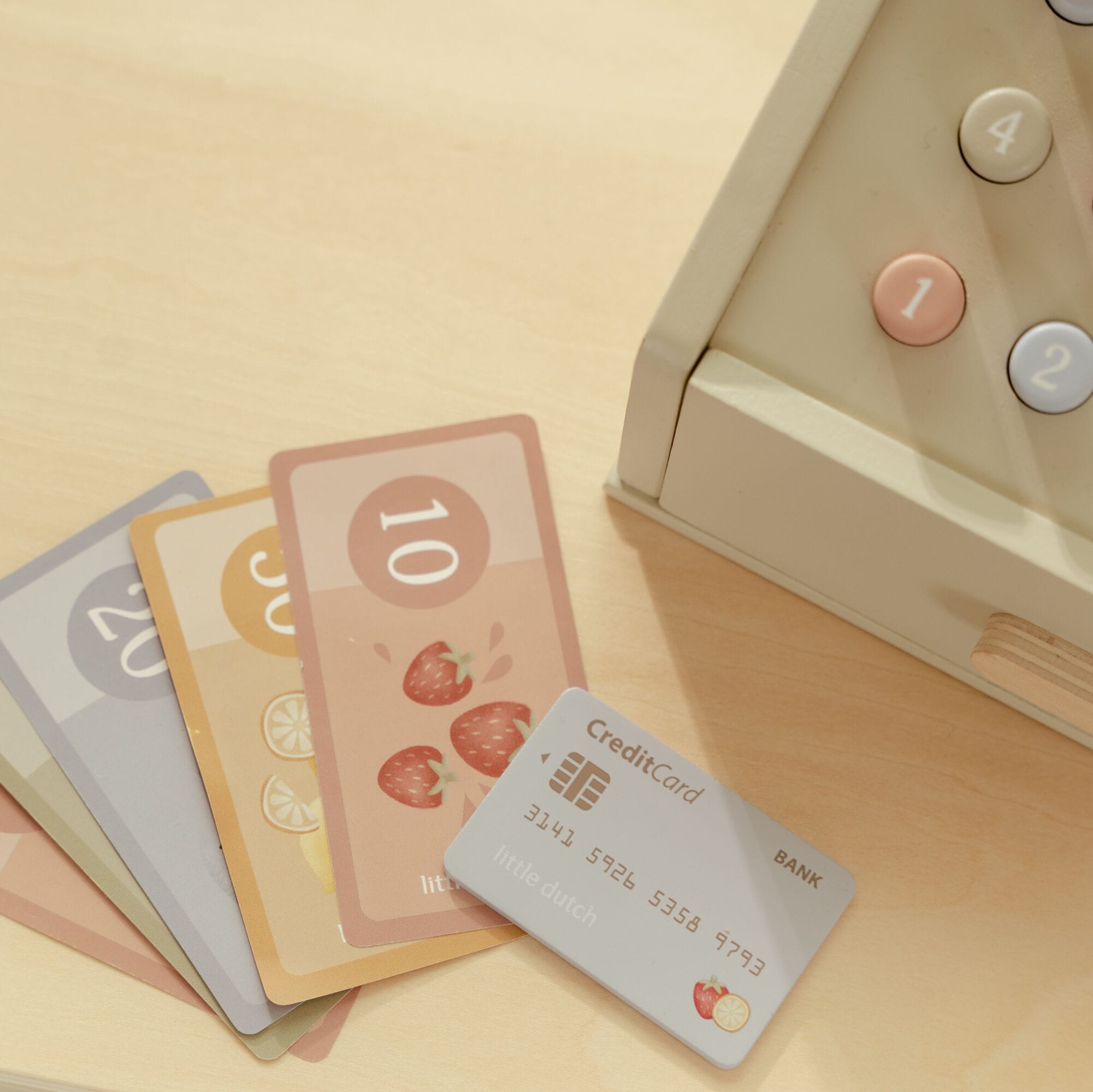 Little Dutch Wooden Cash Register Little Dutch Cash Register Playset