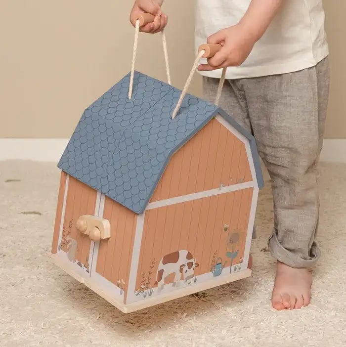 Little Dutch Wooden Puzzle Little Dutch Wooden Doll House (Little Farm)