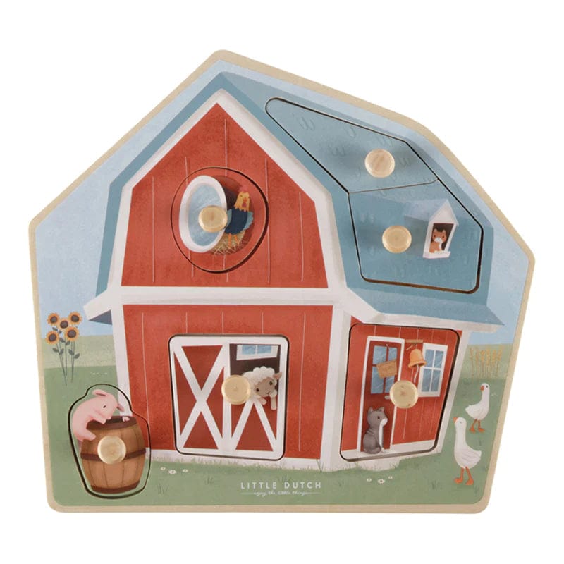 Little Dutch Wooden Puzzle Little Dutch Wooden Puzzle (Little Farm)