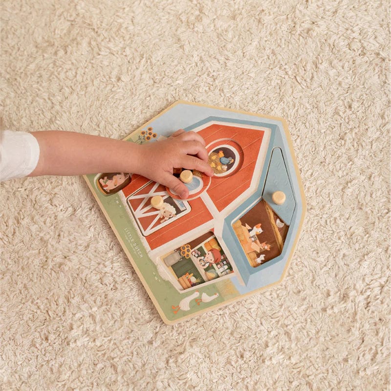 Little Dutch Wooden Puzzle Little Dutch Wooden Puzzle (Little Farm)