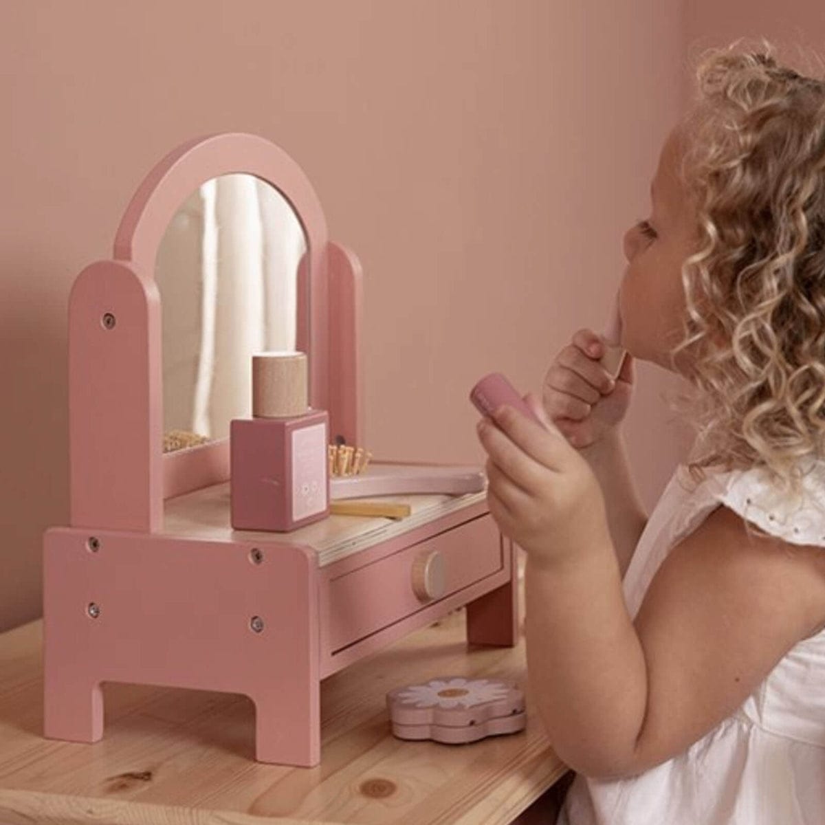 Little Dutch Wooden toy Little Dutch Vanity Table Playset