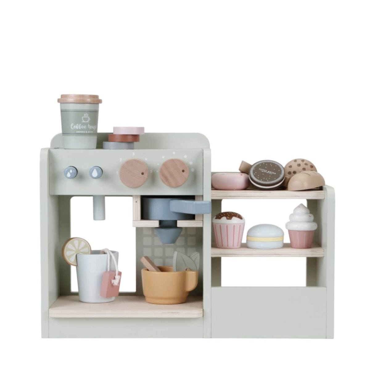 Little Dutch Wooden toy Little Dutch Wooden Coffee Corner Playset