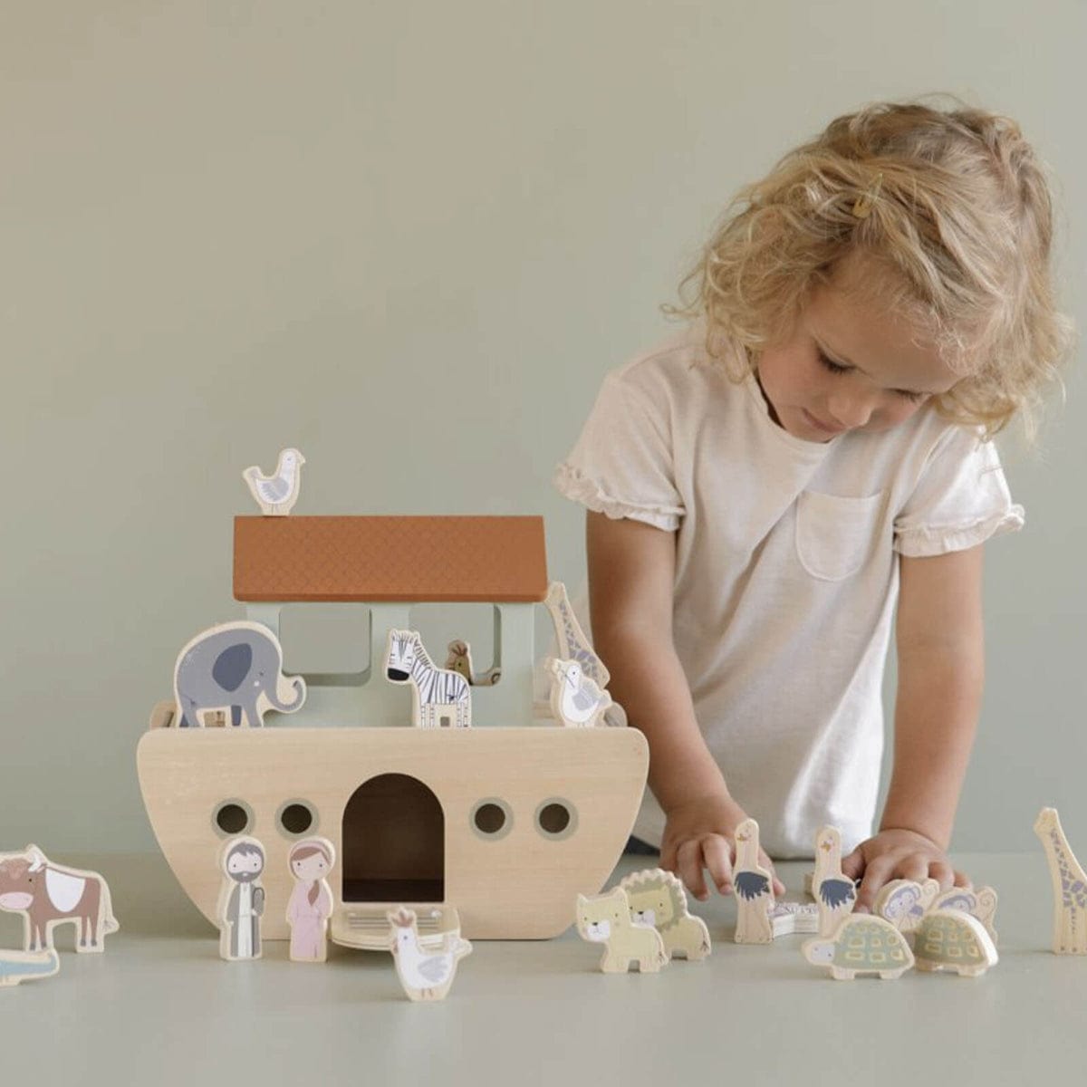 Little Dutch Wooden toy Noah's Ark