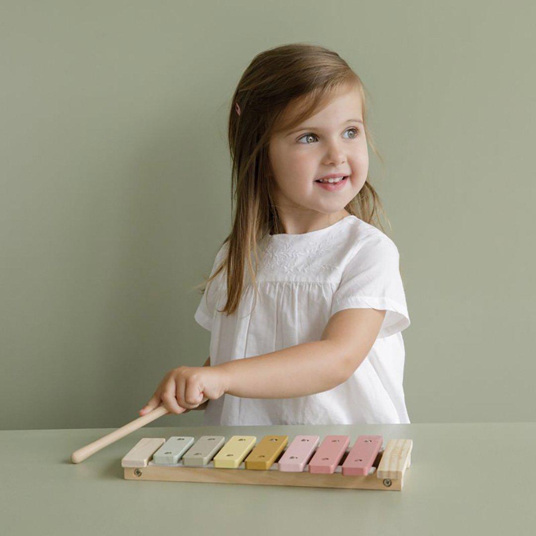 Little Dutch Xylophone Little Dutch Wooden Xylophone (Pink)