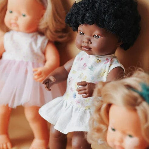 Miniland Baby Doll Miniland Baby Doll African Girl - Dressed 38cm