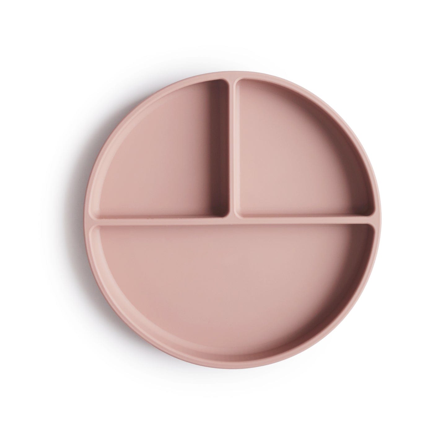 Mushie Sensory Toys Mushie Silicone Suction Plate (Blush)
