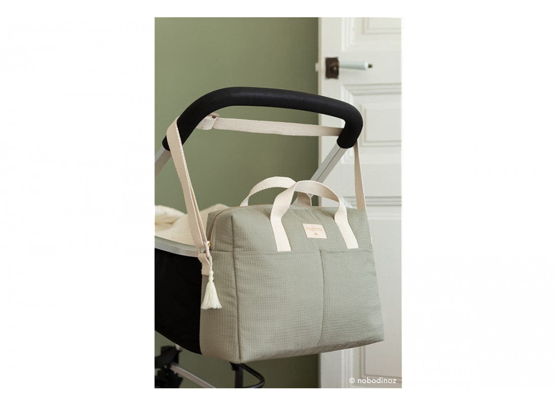 Nobodinoz Changing Bag Gala Waterproof Changing Bag (Laurel Green)