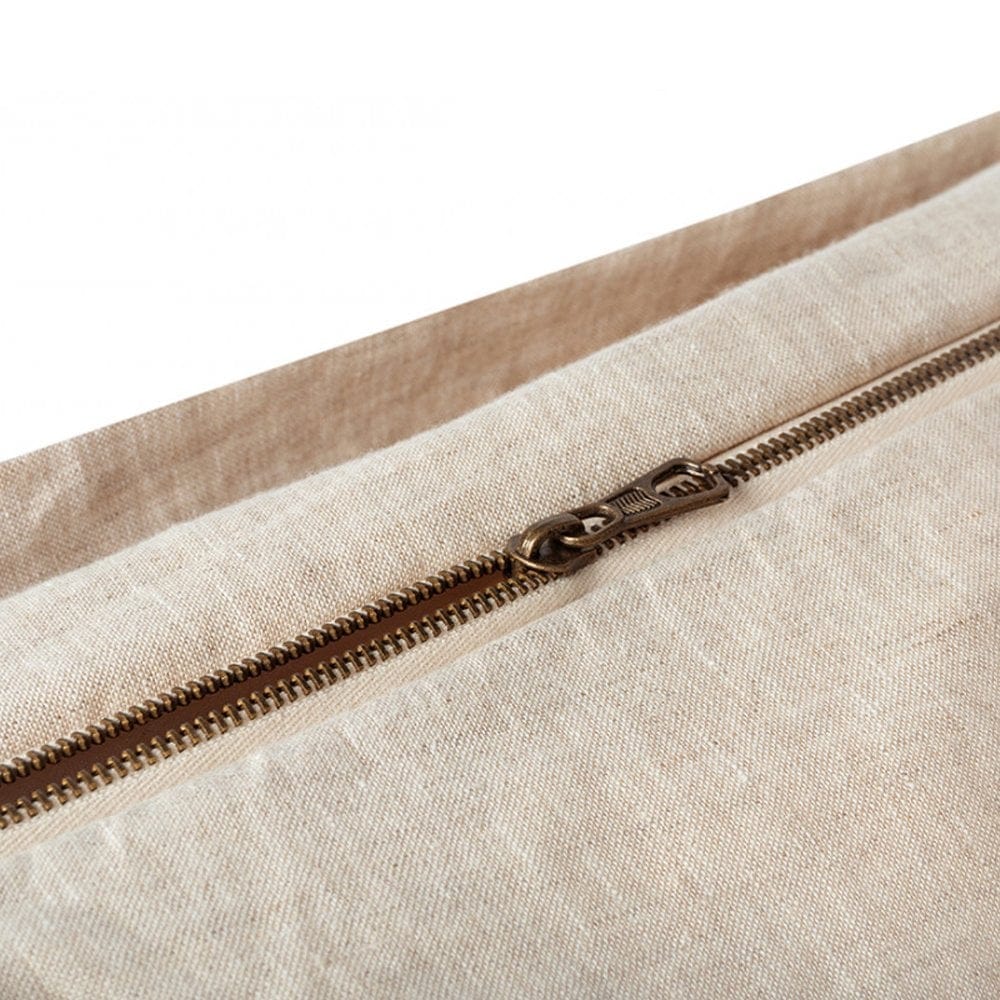 Nobodinoz Changing Bag Lin Francis Linen Stroller Changing Bag (Natural / Greige)