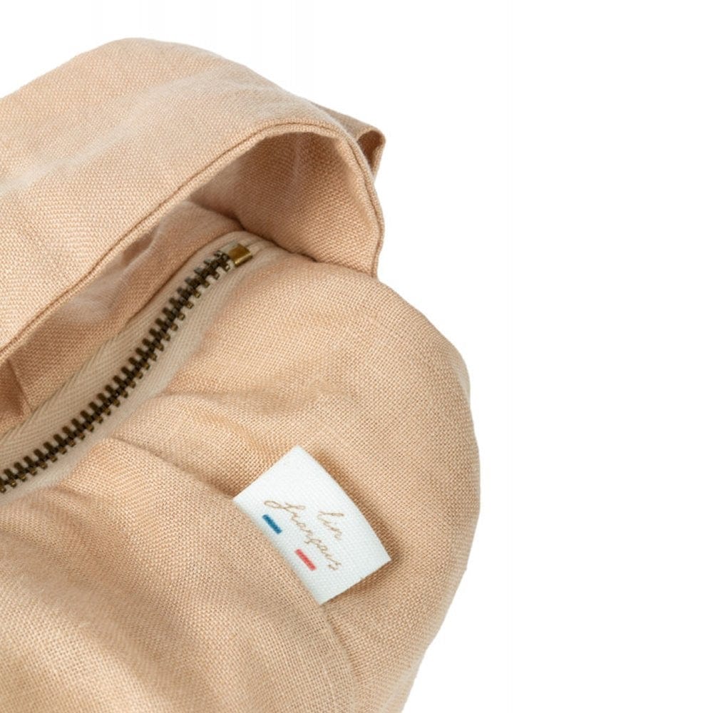 Nobodinoz Changing Bag Lin Francis Linen Stroller Changing Bag (Sand)