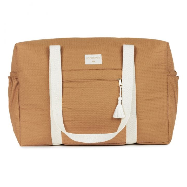 Nobodinoz Changing Bag Opera Waterproof Maternity Bag (Caramel)