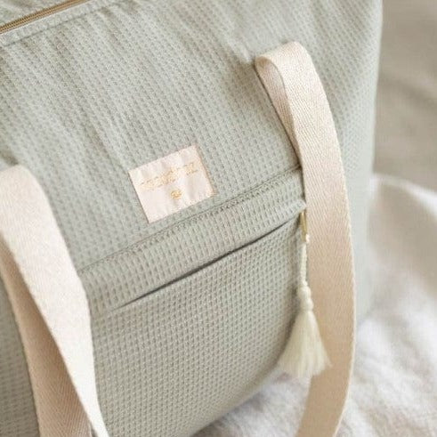 Nobodinoz Changing Bag Opera Waterproof Maternity Bag (Laurel Green)