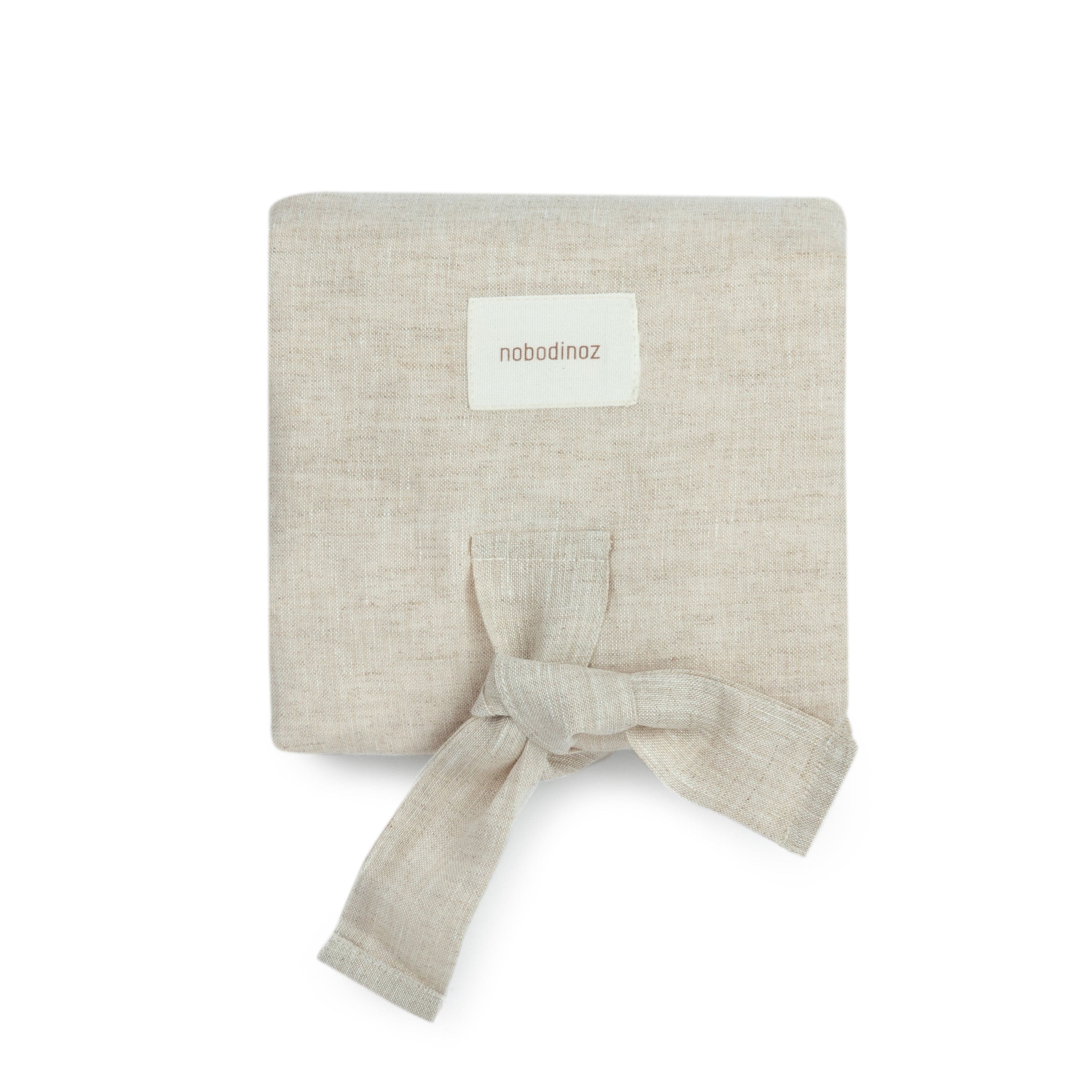 Nobodinoz Changing Mat Lin Francis Waterproof Changing Pad (Natural / Greige)