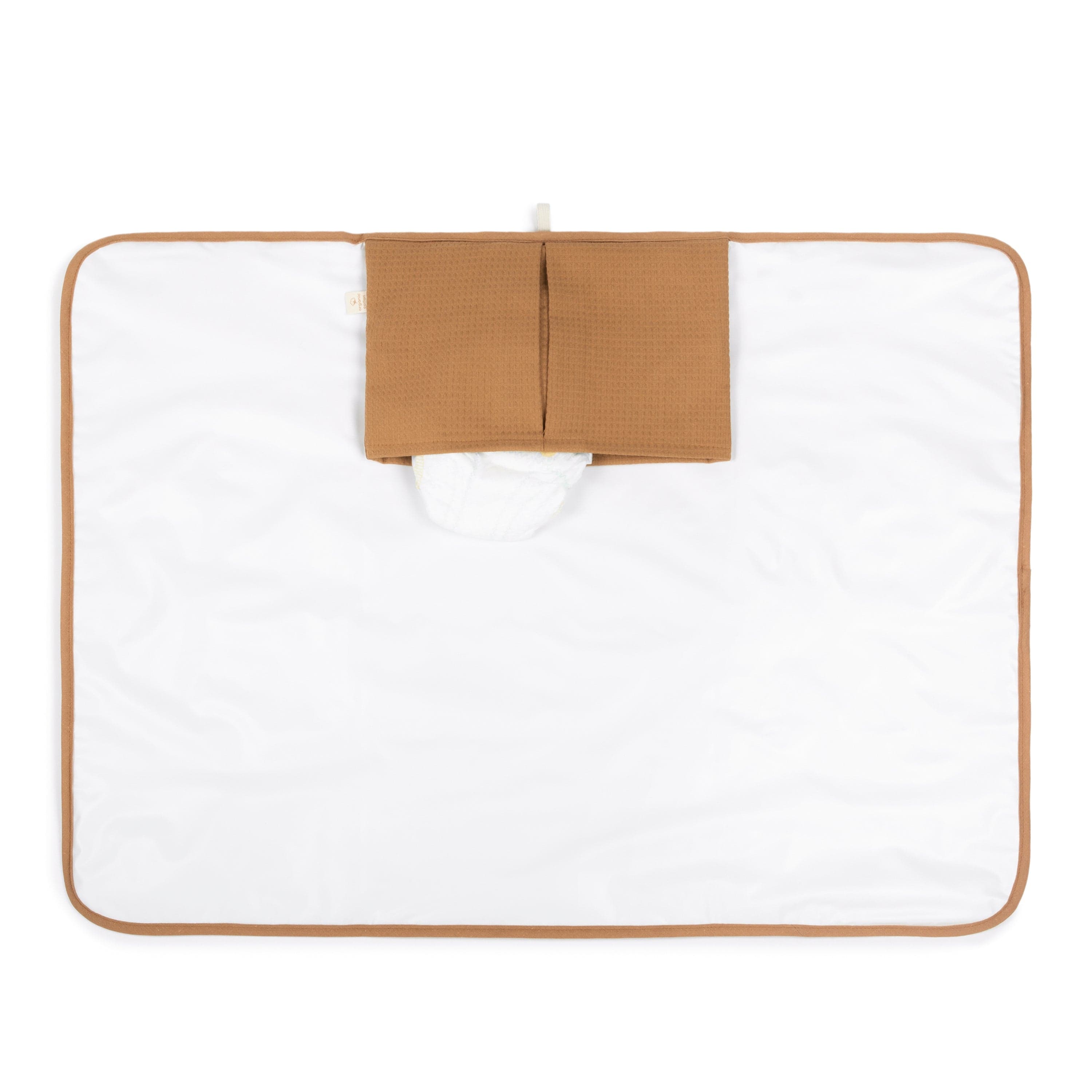 Nobodinoz Changing Mat Motzart Waterproof Changing Pad (Caramel)