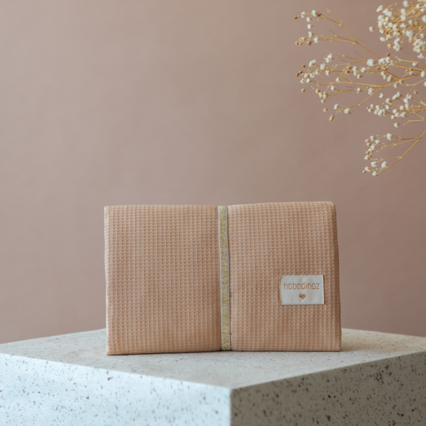 Nobodinoz Changing Mat Motzart Waterproof Changing Pad (Nude)