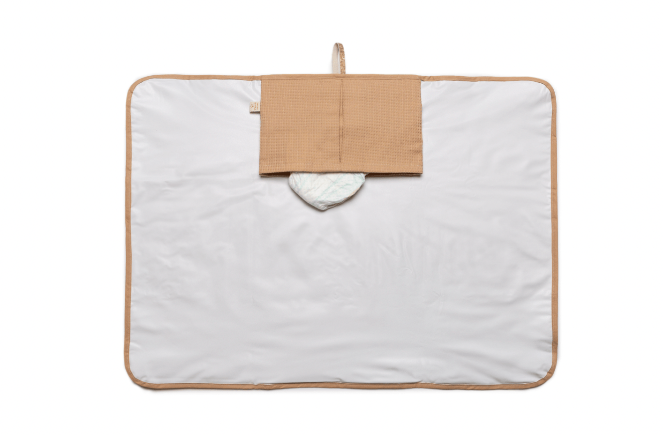 Nobodinoz Changing Mat Motzart Waterproof Changing Pad (Nude)