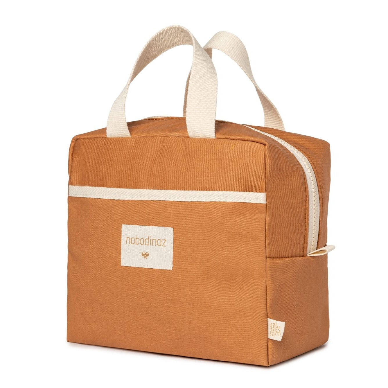 Nobodinoz Lunch Bag Nobodinoz Sunshine Insulated Lunch Bag (Cinnamon)
