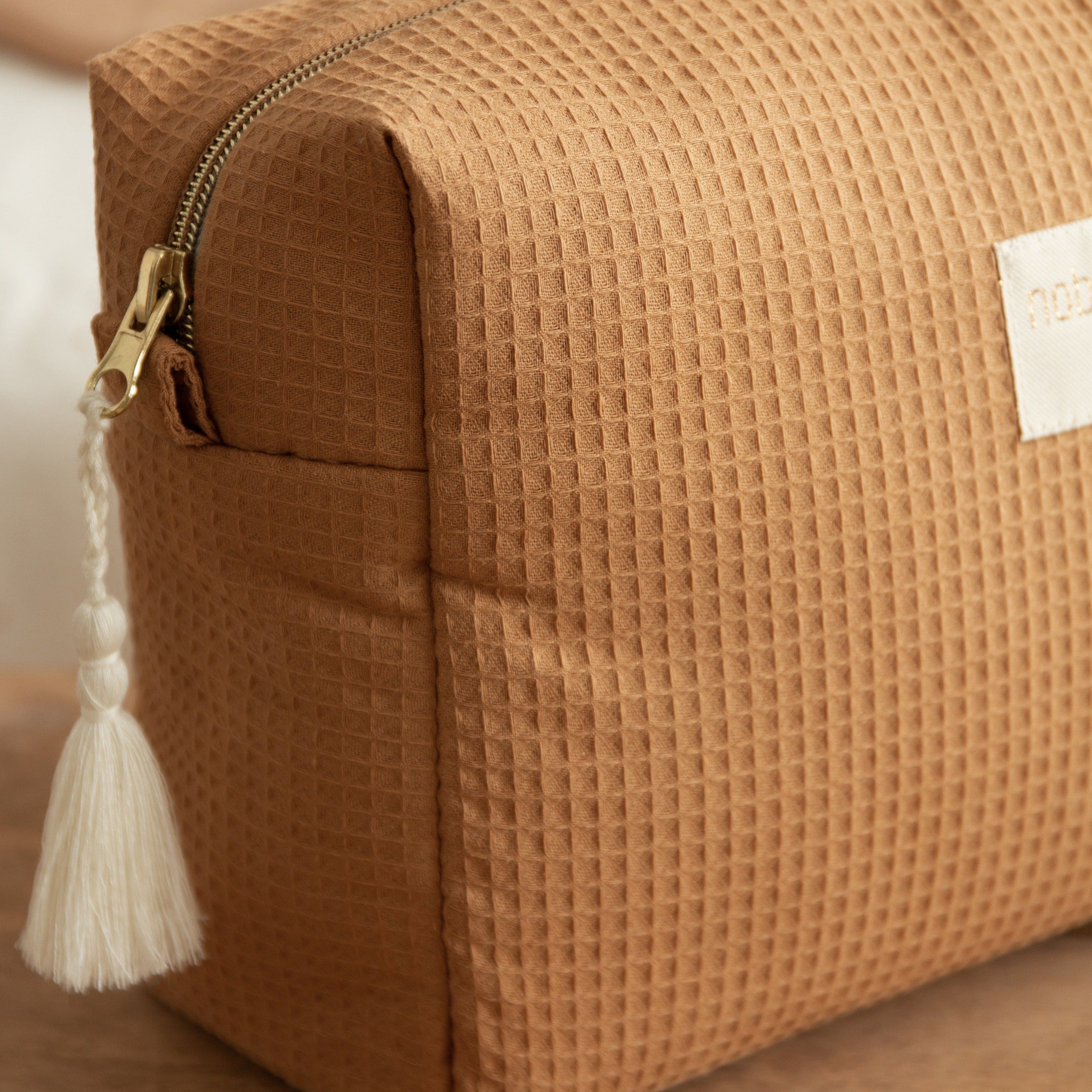 Nobodinoz Vanity Case Waterproof Changing Pouch / Vanity Case (Caramel)