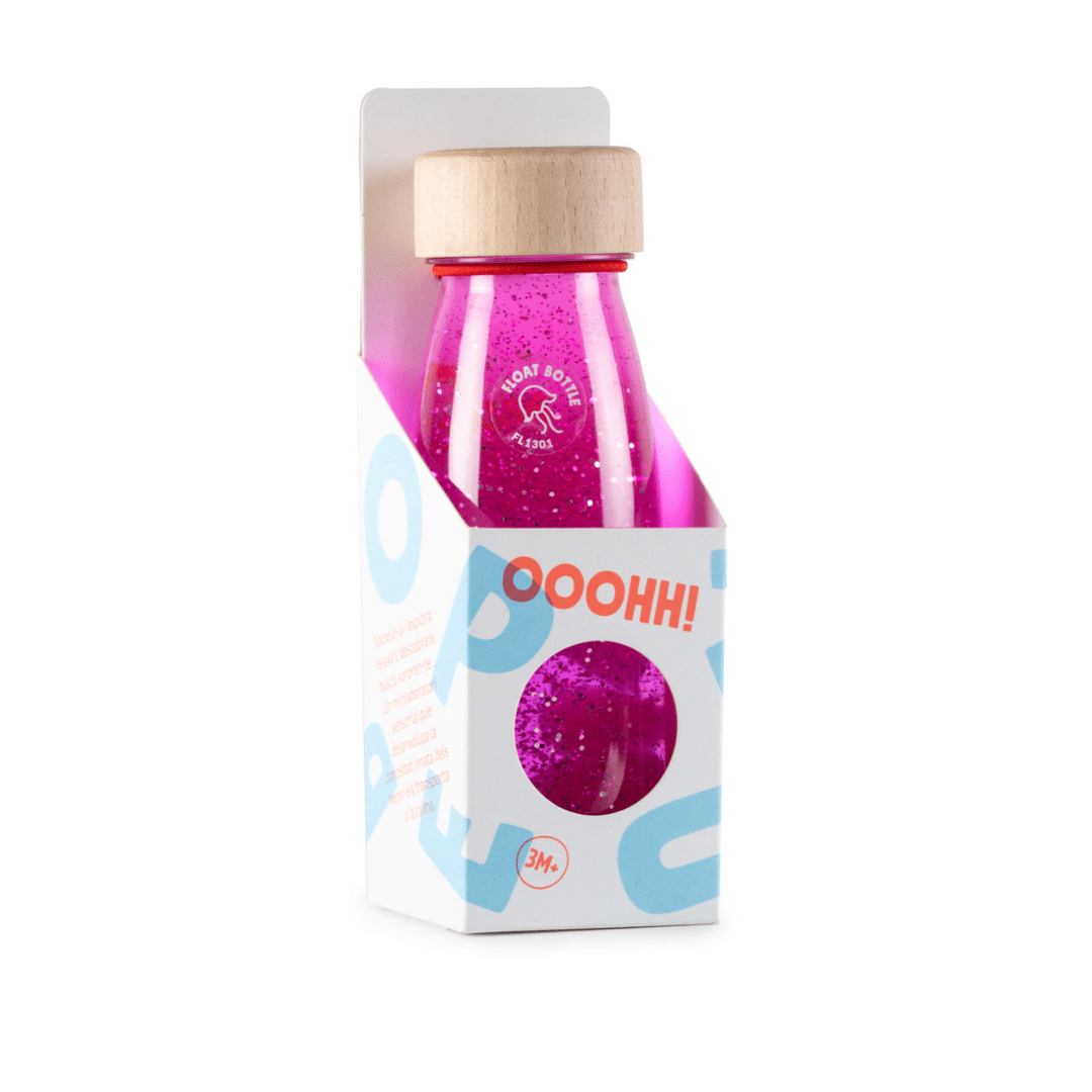 Petit Boum Sensory Bottle Petit Boum Sensory Float Bottle (Pink)