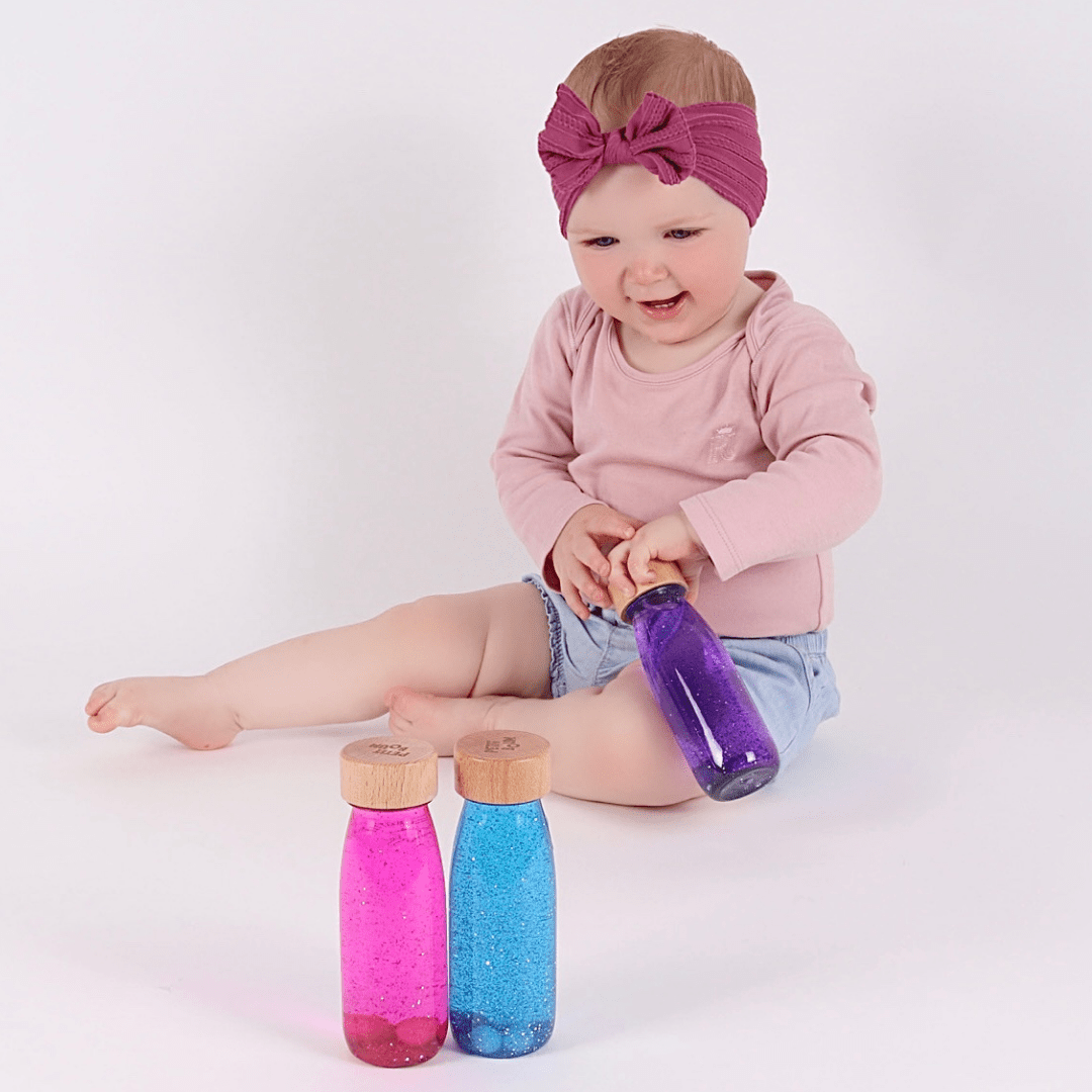Petit Boum Sensory Bottle Petit Boum Sensory Float Bottle (Pink)