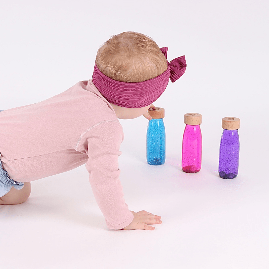 Petit Boum Sensory Bottle Petit Boum Sensory Float Bottle (Pink)