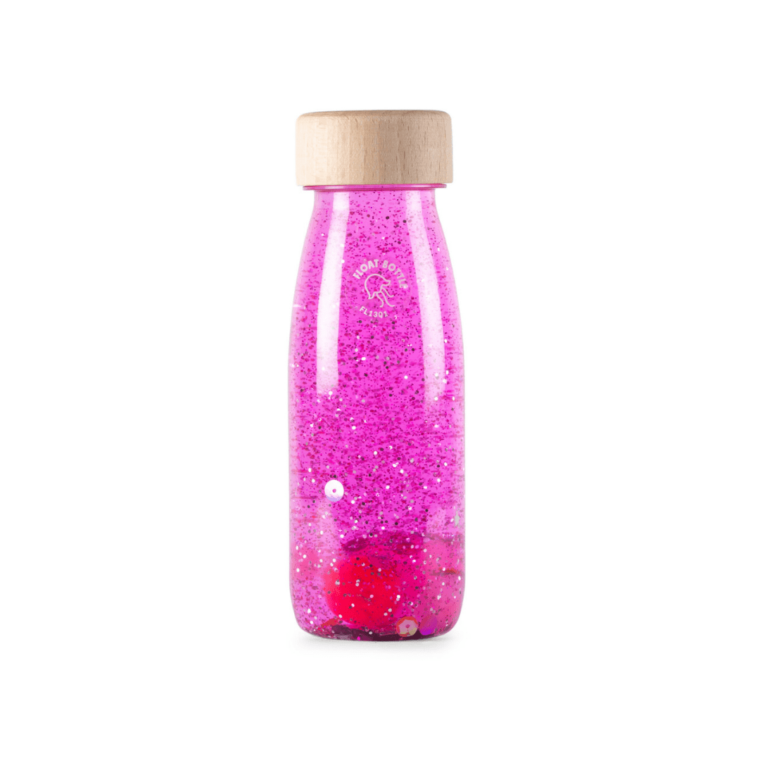 Petit Boum Sensory Bottle Petit Boum Sensory Float Bottle (Pink)