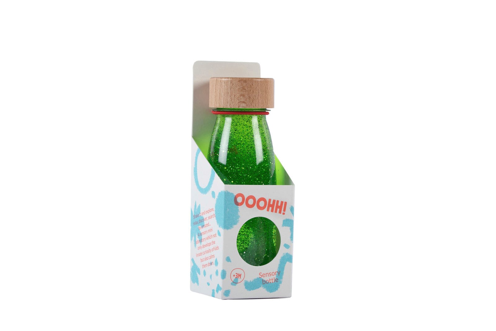Petit Boum Sensory Bottle Petit Boum Sensory Toy Float Bottle (Green)