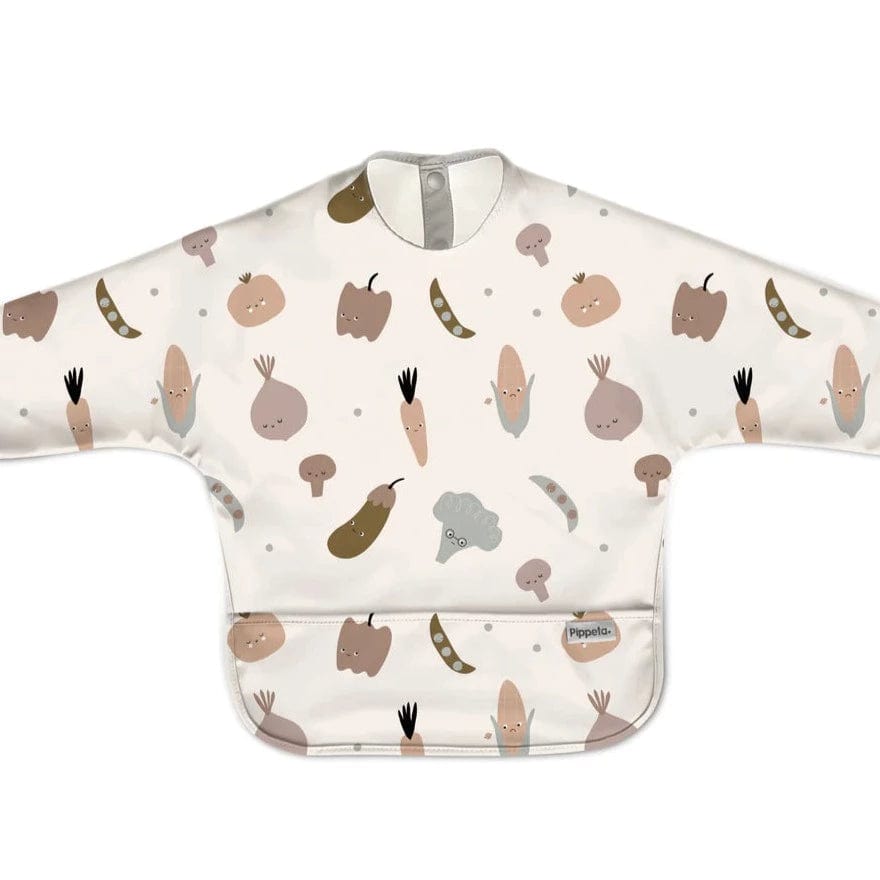 Pippeta Bib Waterproof Cape Sleeved Bib (Veg Patch)