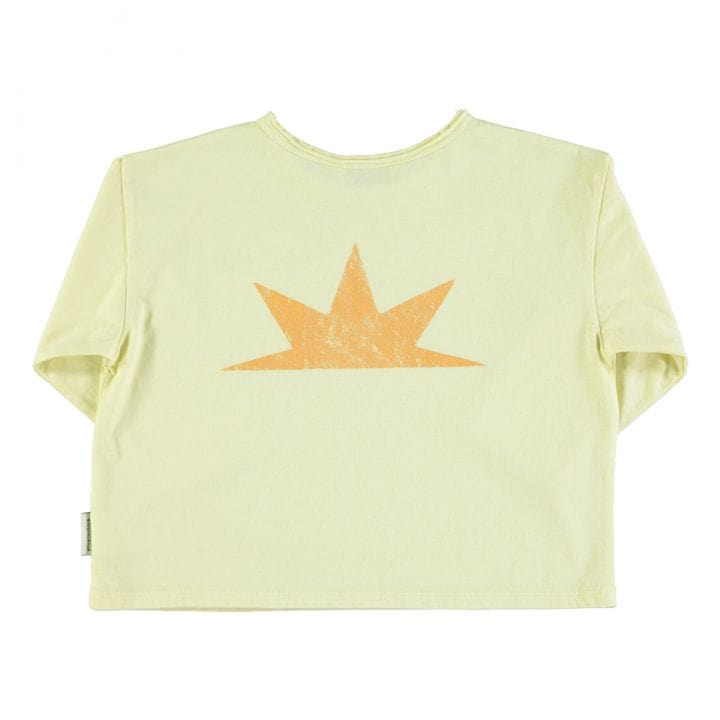 Piupiuchick T-Shirt Piupiuchick Long Sleeve Pirate T-shirt (Lime Green)