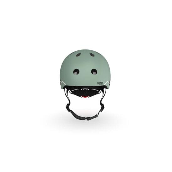 Scoot & Ride Helmet Printed Helmet XXS-S (Green Lines)