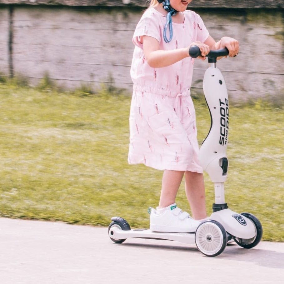 Scoot & Ride Scooter Highwaykick 1 Kids Scooter & Push Along (Ash)